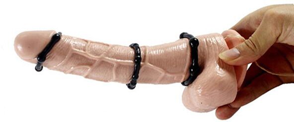 The penis ring will help you temporarily enlarge your penis