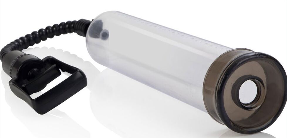 Pump to increase penis length