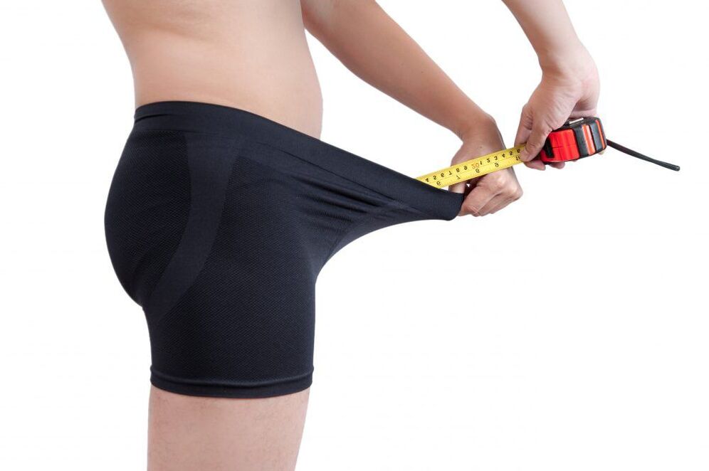 Measure the length of your penis after massaging it with soda water
