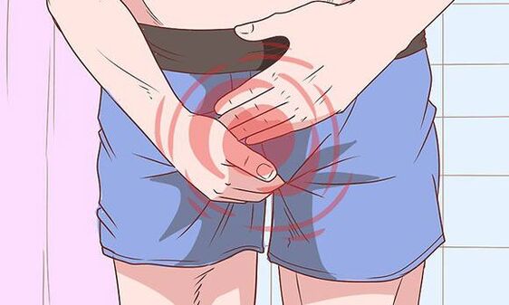 Pain in groin after using soda to enlarge penis